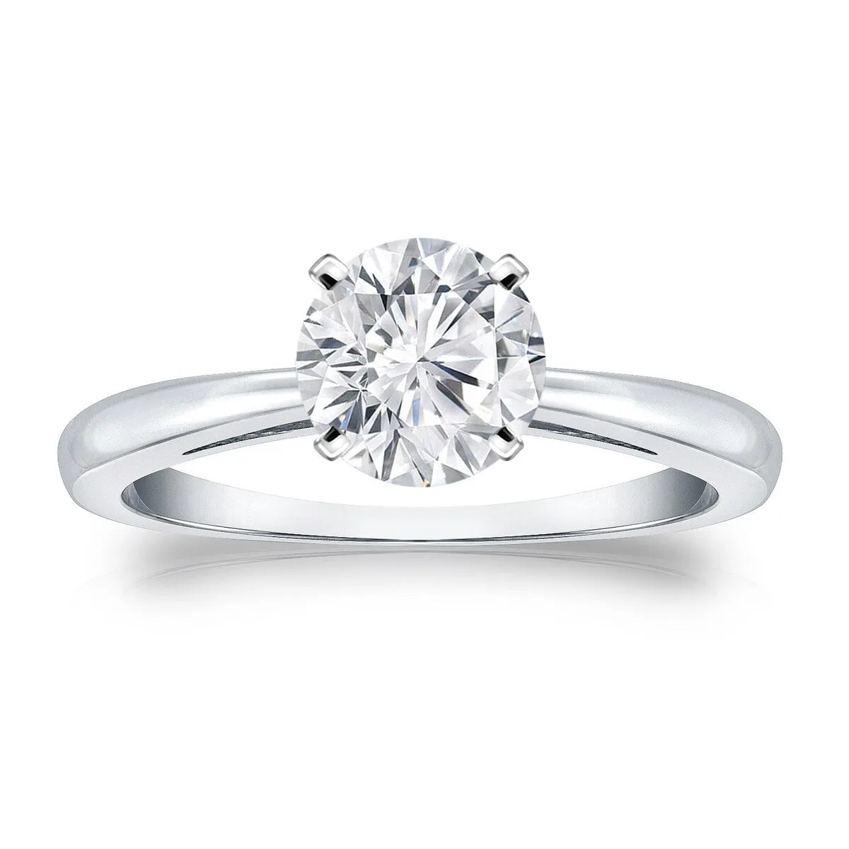 Auriya 14k Gold 1ctw Round Solitaire Diamond Engagement Ring sold by Zulily