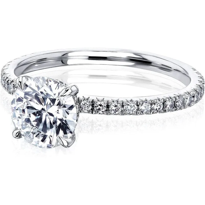 Annello by Kobelli 14k Gold 1 1/3ct TDW Lab Grown Diamond Wrap Basket Engagement Ring (GH/SI, DEF/VS) sold by Zulily product image thumbnail 5