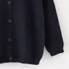Dark Navy Crewneck Cardigan sold by Zulily