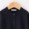 Dark Navy Crewneck Cardigan sold by Zulily