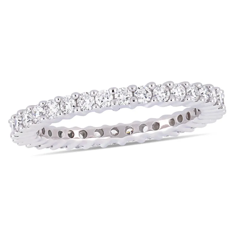 Miadora 1ct TDW Diamond Full-Eternity Band in 14k White Gold sold by Zulily