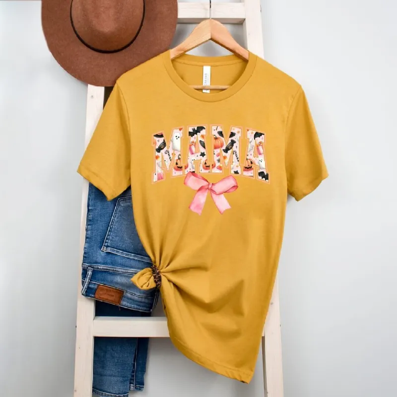 Coquette Halloween Mama Short Sleeve Tee sold by Zulily