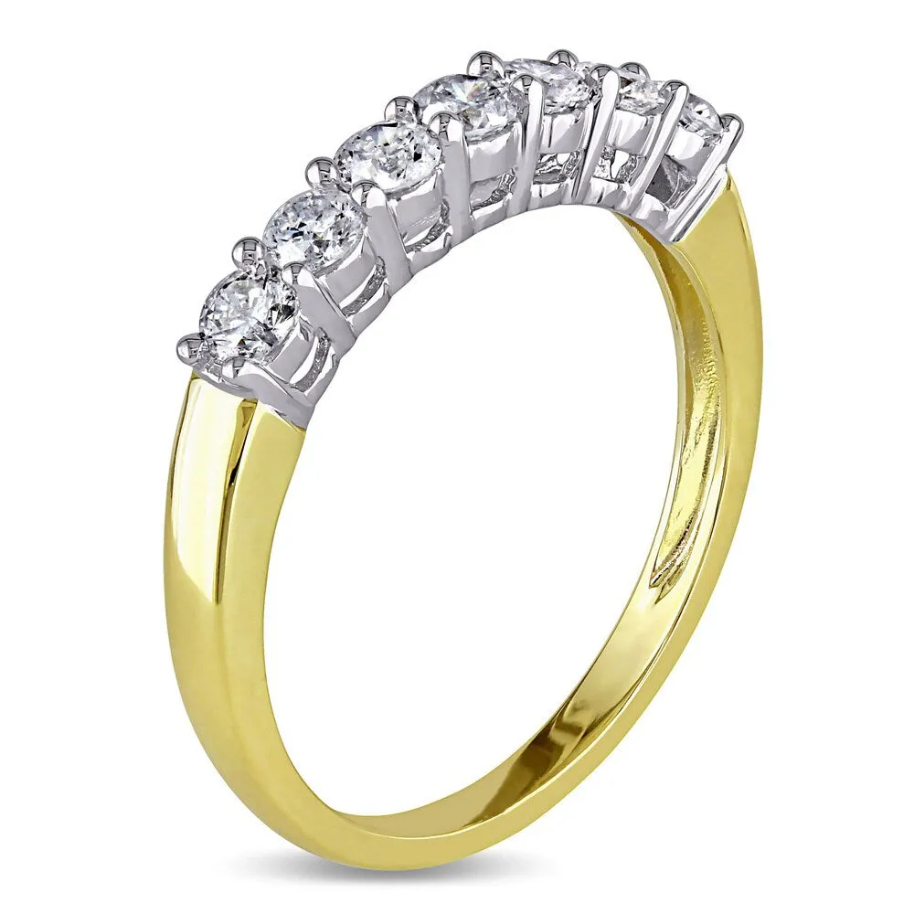 Miadora 14k Gold 1/2ct TDW Round Diamond Wedding Ring (G-H, I1-I2) sold by Zulily product image thumbnail 4