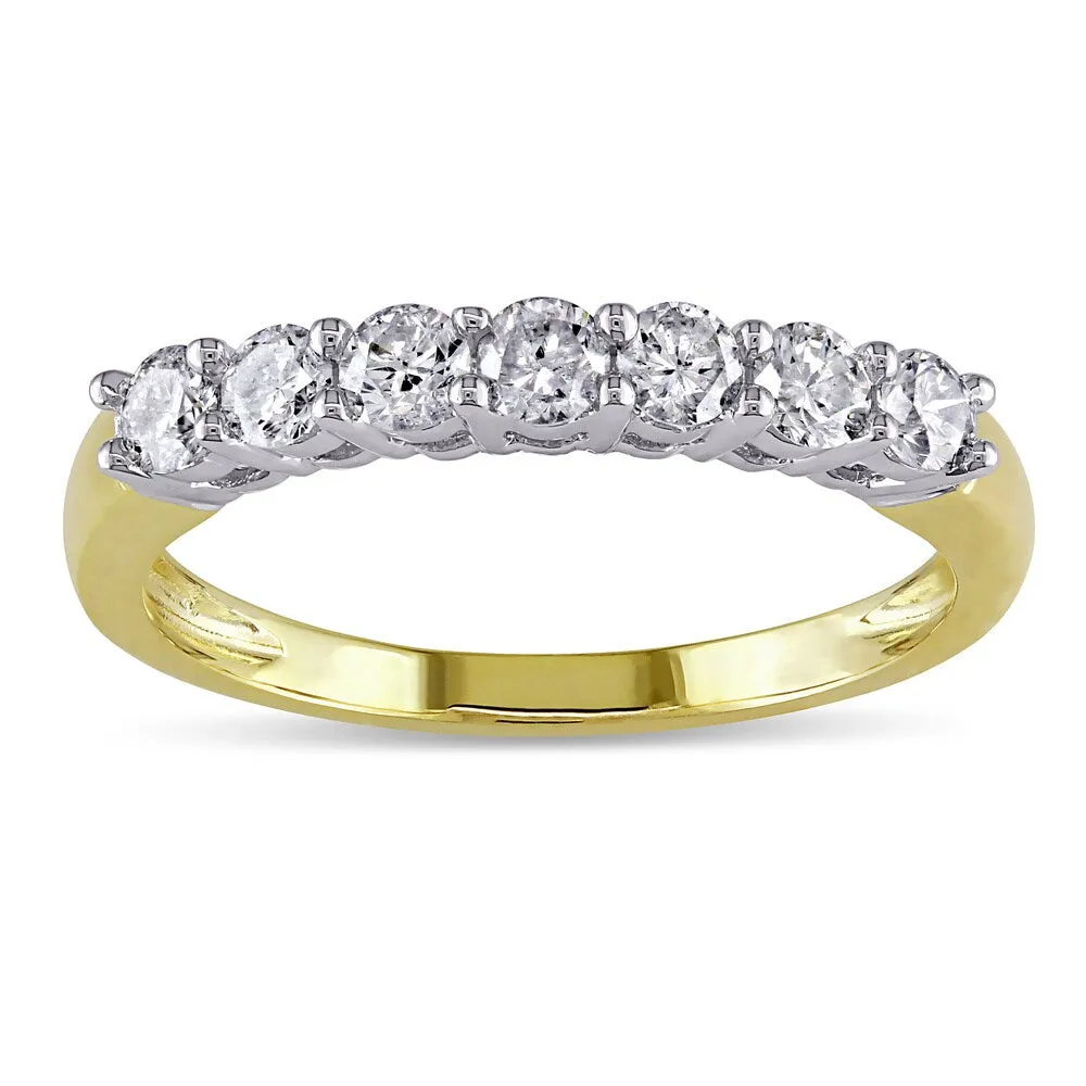 Miadora 14k Gold 1/2ct TDW Round Diamond Wedding Ring (G-H, I1-I2) sold by Zulily
