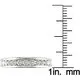 Miadora 14k White Gold 1/2ct TDW Channel-Set Diamond Anniversary Band sold by Zulily product image thumbnail 3