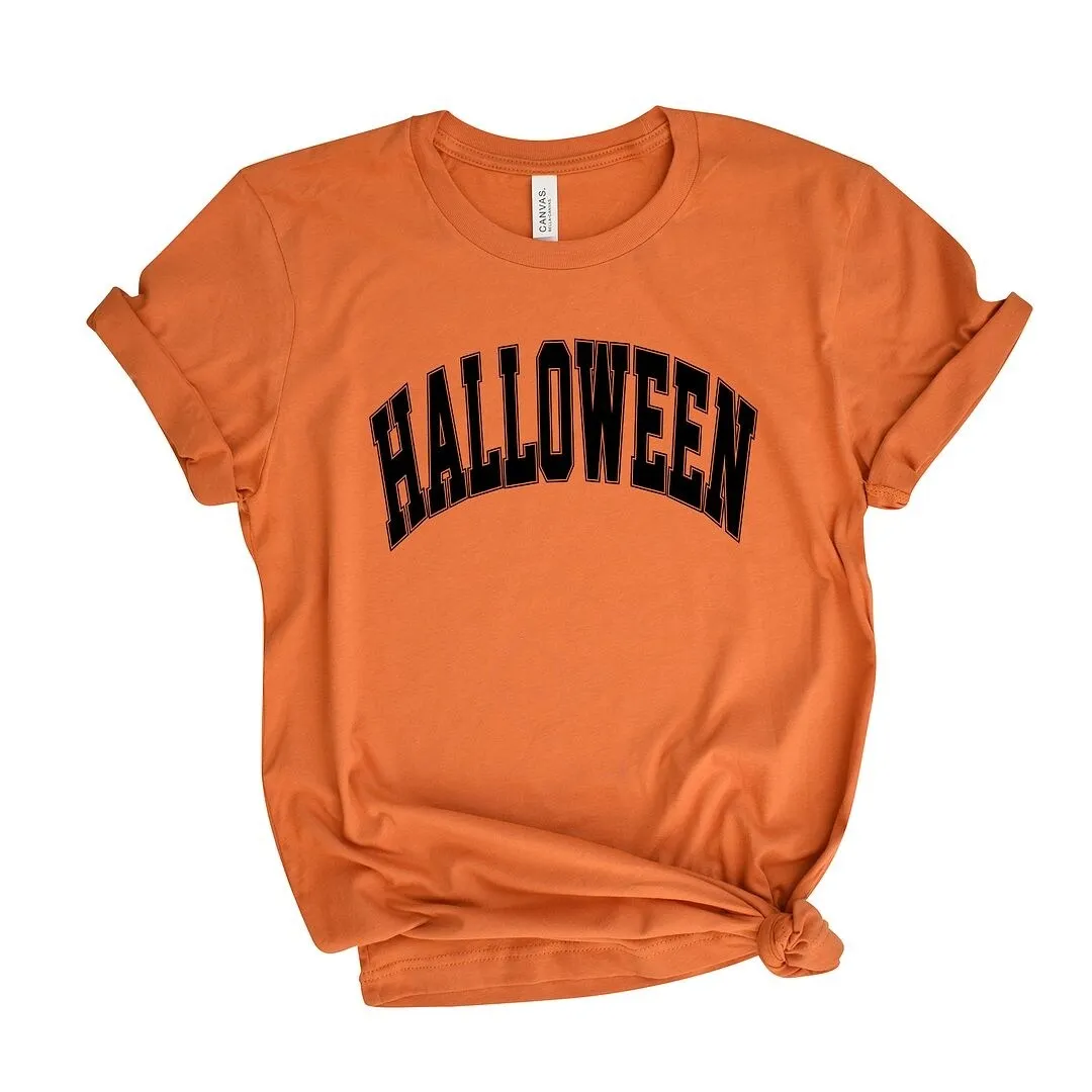 Varsity Halloween Short Sleeve Tee sold by Zulily product image thumbnail 2