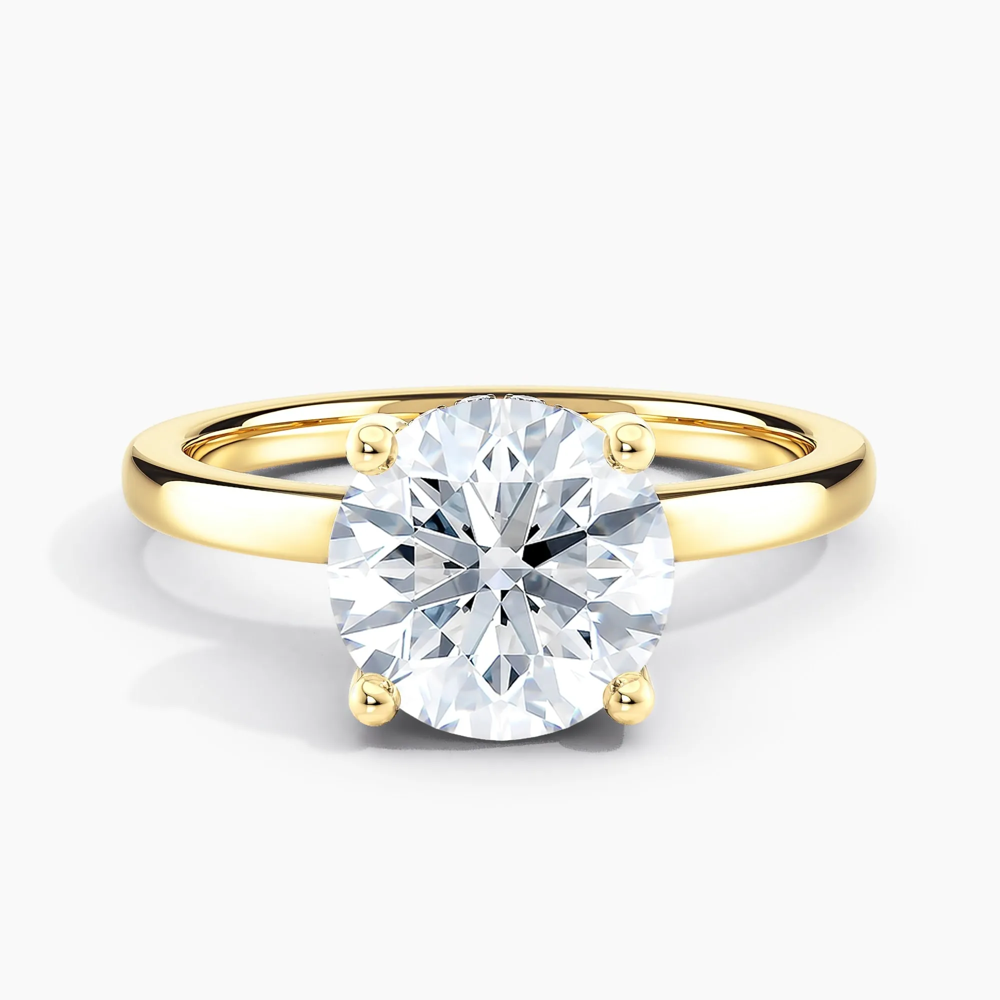 Auriya 14k Gold 5.00ctw Round Hidden-Halo Lab Grown Diamond Engagement Ring sold by Zulily product image thumbnail 2