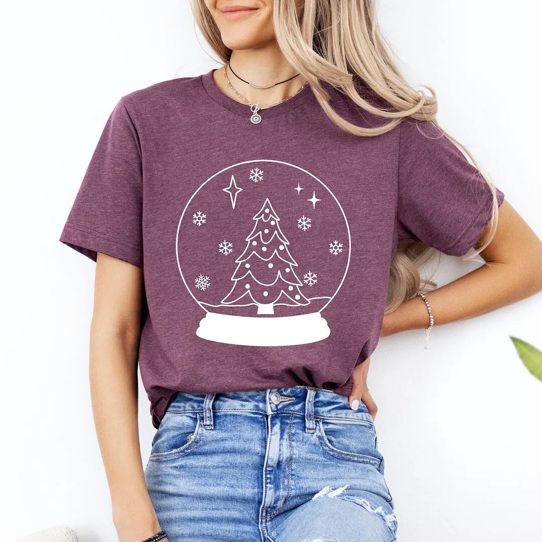 Christmas Snow Globe Short Sleeve Tee sold by Zulily product image thumbnail 3