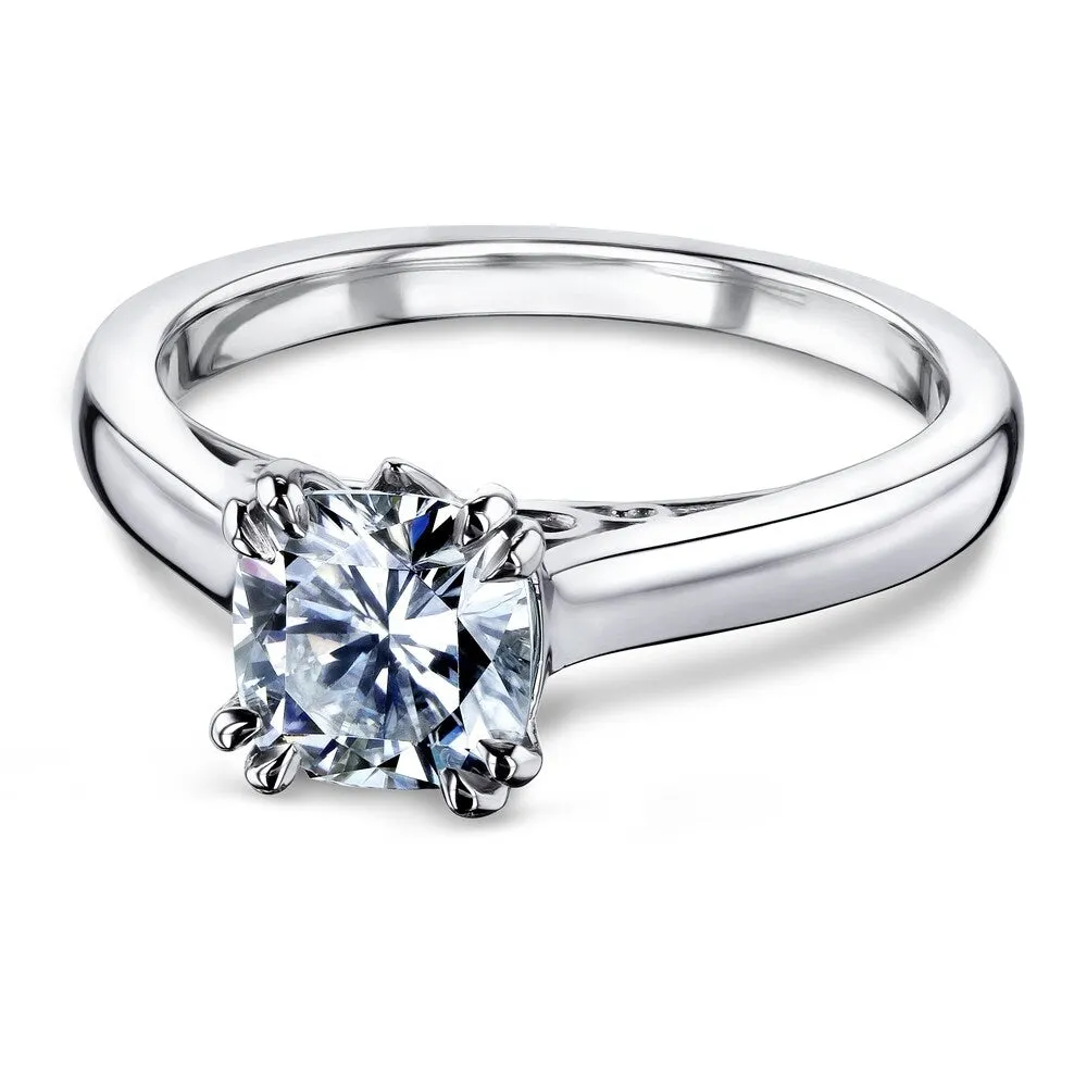 Annello by Kobelli 14k Gold 1 1/10ct Classic Moissanite Solitaire Engagement Ring (GH/VS) sold by Zulily