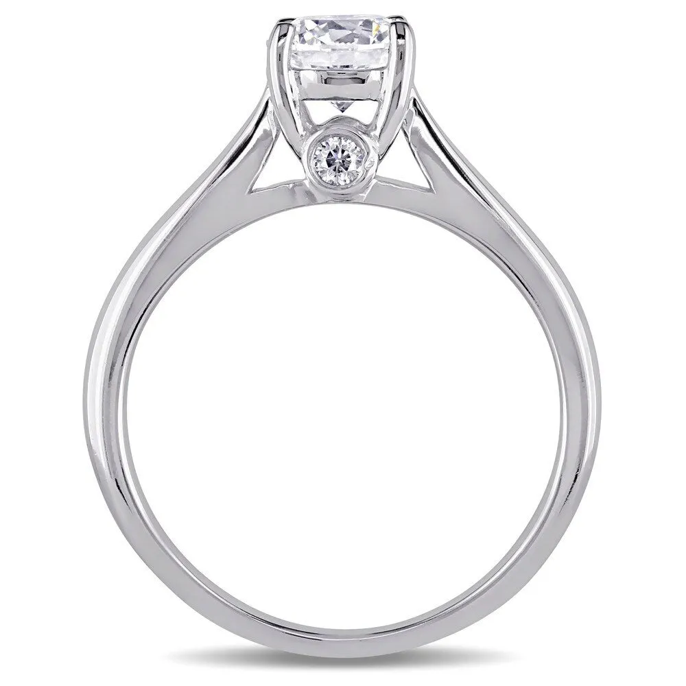 Miadora Signature Collection 18k White Gold 3/4ct TDW Certified Diamond Solitaire Engagement Ring sold by Zulily product image thumbnail 5
