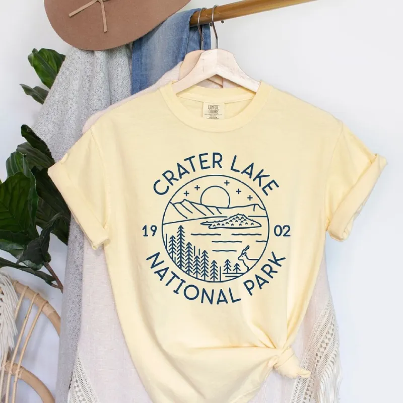 Crater Lake National Park Garment Dyed Tee sold by Zulily