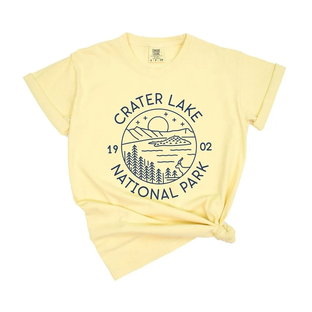 Crater Lake National Park Garment Dyed Tee sold by Zulily product image thumbnail 2
