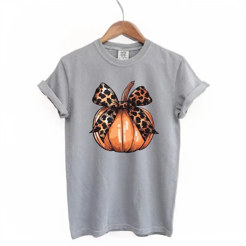 Coquette Fall Pumpkin Garment Dyed Tee sold by Zulily