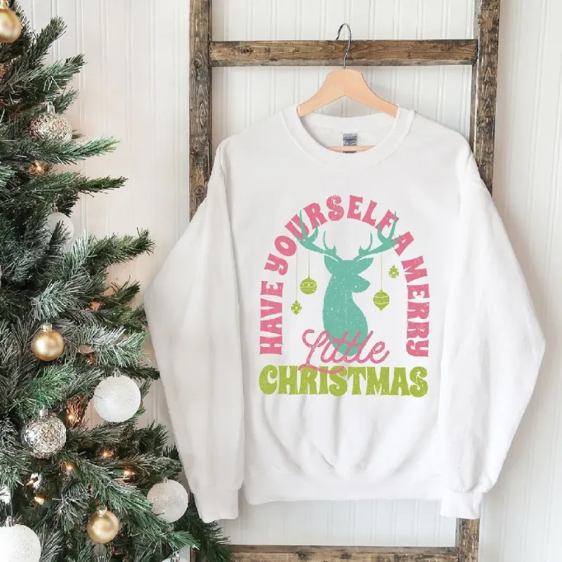 Have Yourself A Merry Little Christmas Graphic Sweatshirt sold by Zulily