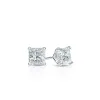 Auriya 14-karat Gold Lab Grown 0.90 carat TDW Princess Diamond Stud Earrings 4-Prong Martini Push-back sold by Zulily