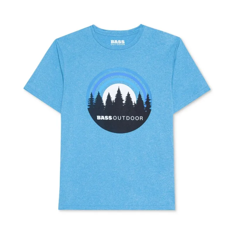 Bass Outdoor Men's Performance Graphic T-Shirt Blue sold by Zulily