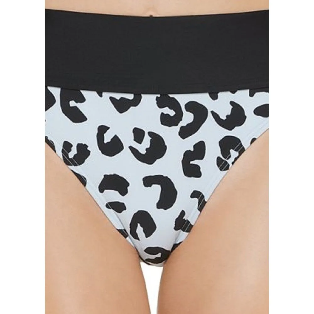 Dkny Women's Printed High Waist Bikini Bottom Swimsuit Blue sold by Zulily product image thumbnail 3