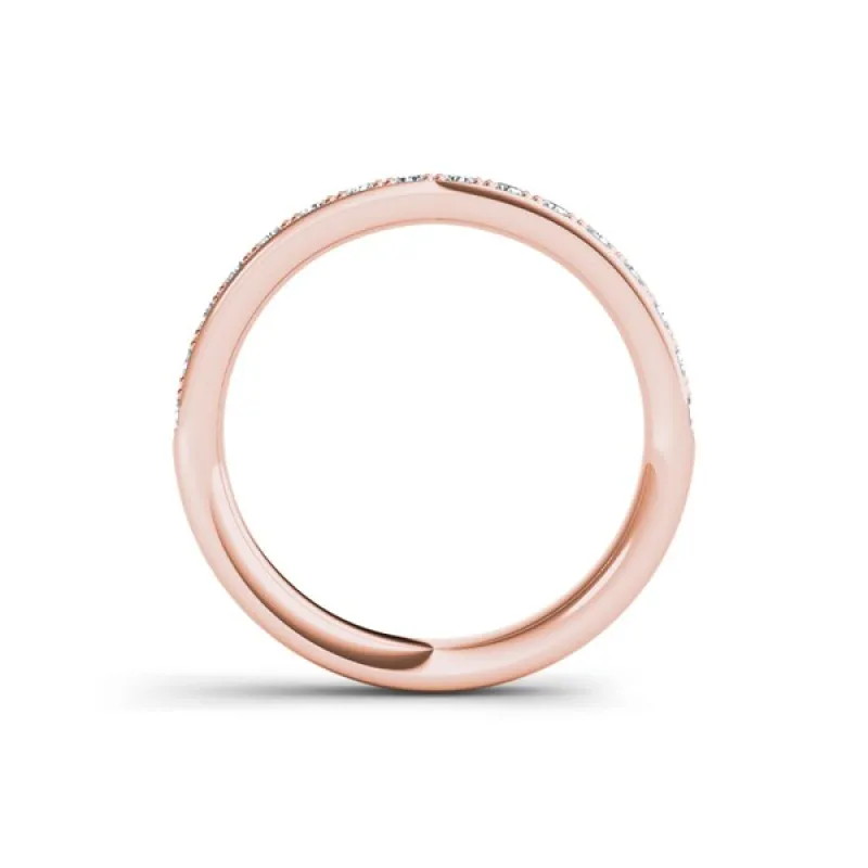 De Couer 14k Gold 1/2ct TDW Diamond Classic Women's Wedding Band sold by Zulily