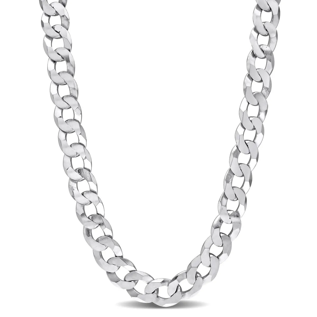 Miadora Sterling Silver Curb Link Necklace sold by Zulily