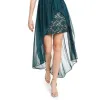 Morgan & Company Women's Floral Full Length Hi Lo Formal Dress Green Size 0 sold by Zulily