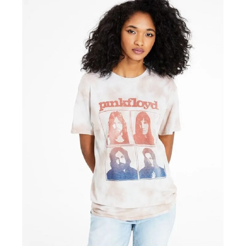 Junk Food Junior's Floyd Tie Dyed Graphic T-Shirt Brown Size X-Small sold by Zulily
