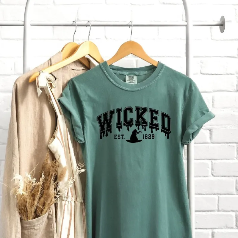 Wicked 1629 Garment Dyed Tee made by Zulily