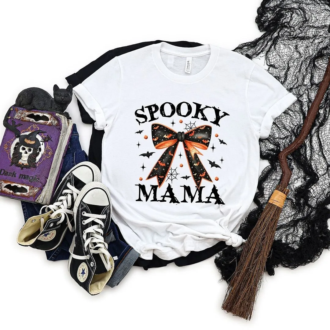 Coquette Spooky Mama Short Sleeve Tee sold by Zulily