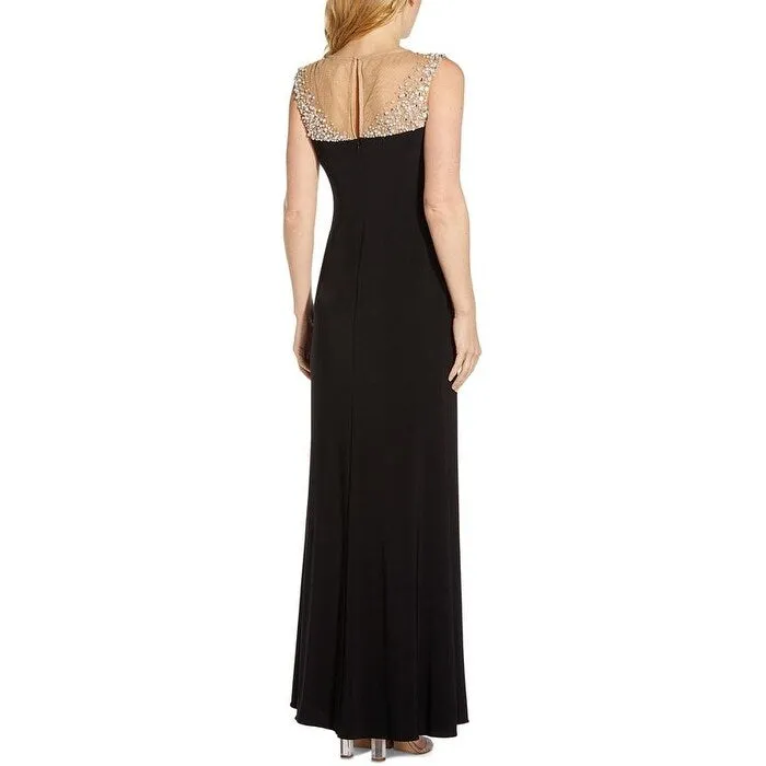 Adrianna Papell Women's Embellished Jersey Gown Black Size 2 sold by Zulily product image thumbnail 2