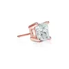 Auriya 14k Gold 1/3ct TDW Princess-Cut SINGLE STUD (1) Diamond Earring sold by Zulily