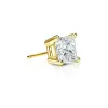 Auriya 14k Gold 1/3ct TDW Princess-Cut SINGLE STUD (1) Diamond Earring sold by Zulily