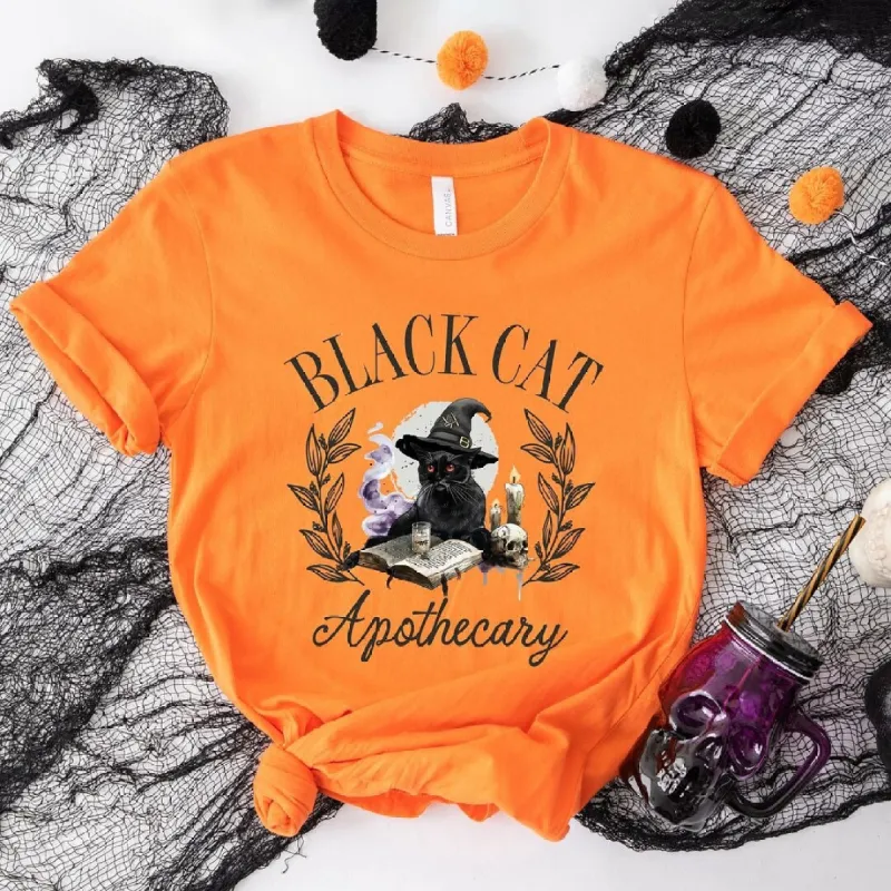 Black Cat Apothecary Short Sleeve Tee sold by Zulily