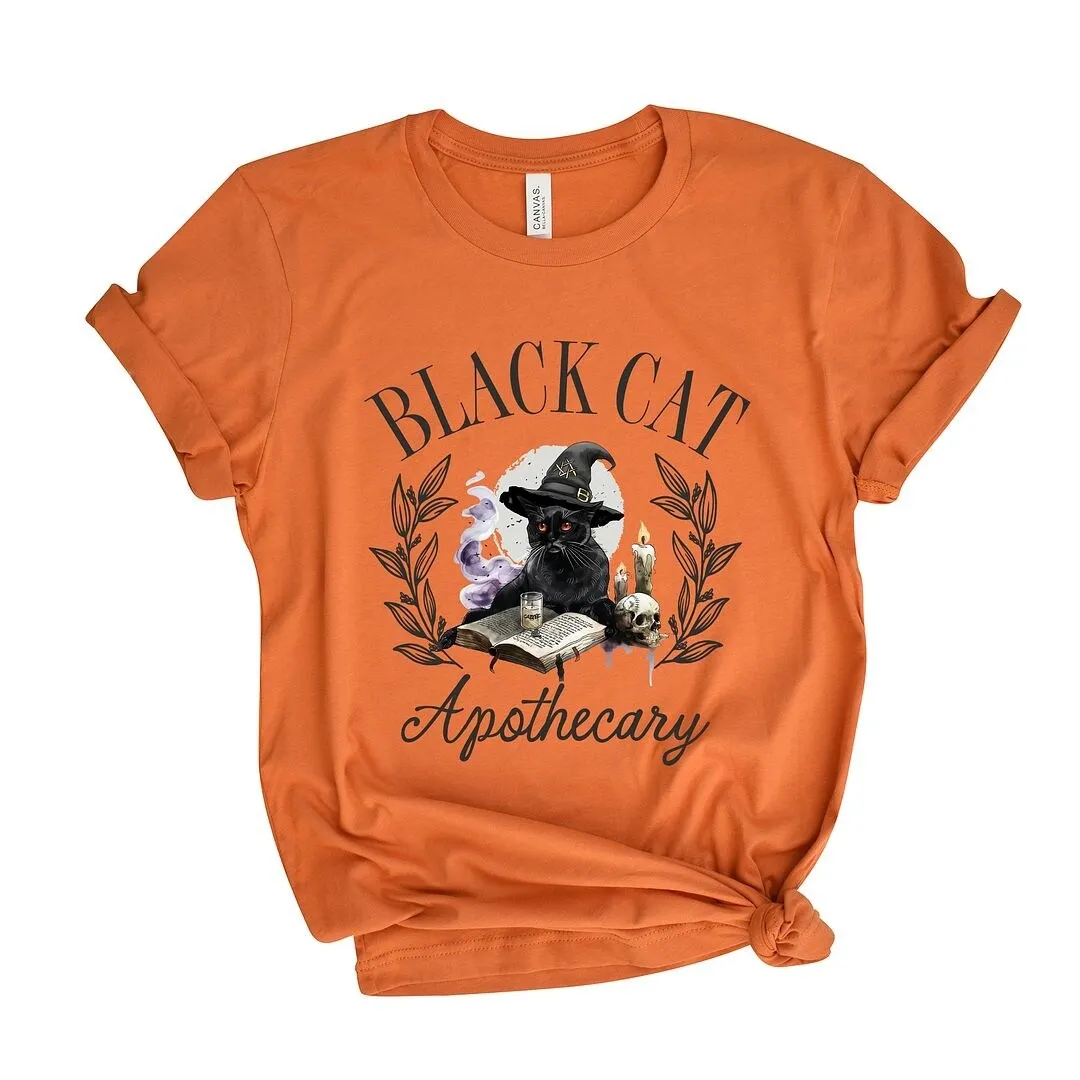 Black Cat Apothecary Short Sleeve Tee sold by Zulily product image thumbnail 2