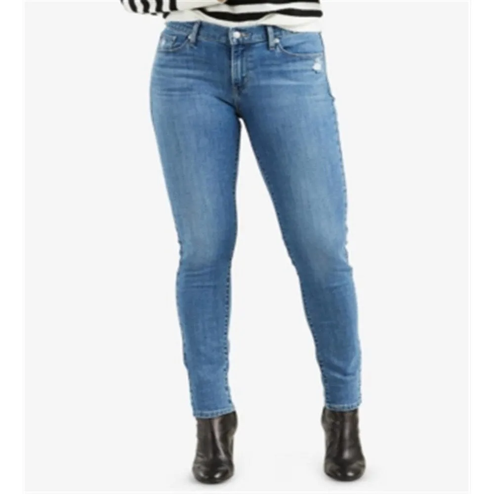 Levi's Women's Curvy Skinny Jeans Blue Size 29X30 sold by Zulily
