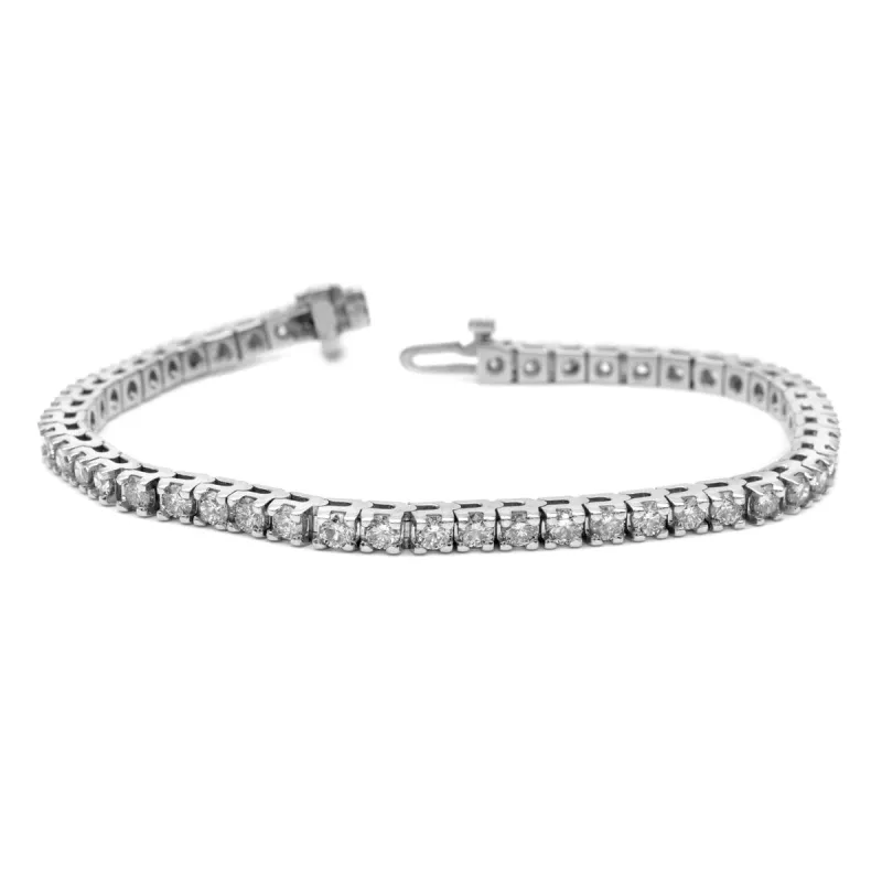 Auriya 14k Gold 3ct TDW Diamond Tennis Bracelet by Auriya sold by Zulily