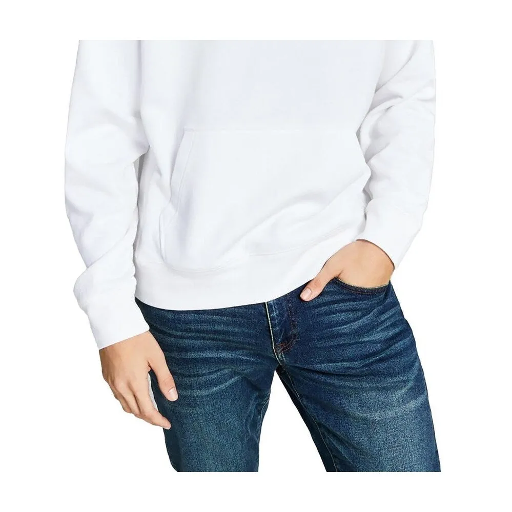 And Now This Men's Fleece Pullover Hoodie White Size Small sold by Zulily product image thumbnail 2