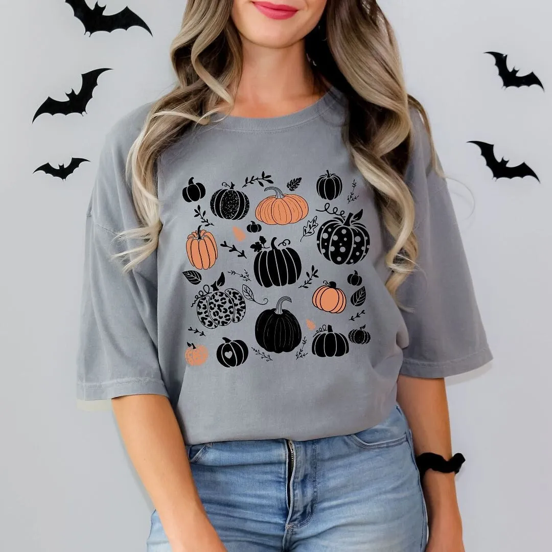 Halloween Pumpkins Garment Dyed Tee sold by Zulily product image thumbnail 2