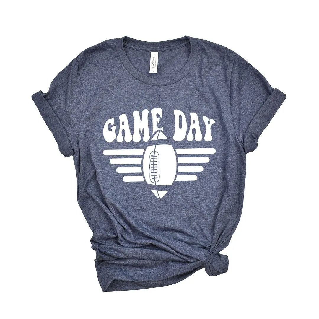 Football Game Day Stripes Short Sleeve Tee sold by Zulily product image thumbnail 2