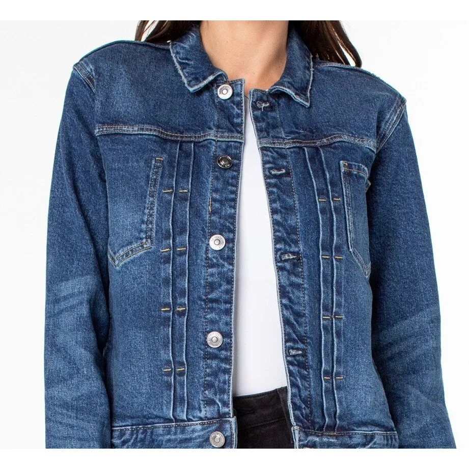 Earnest Sewn Women's Denim Jacket Blue Size X-Small sold by Zulily