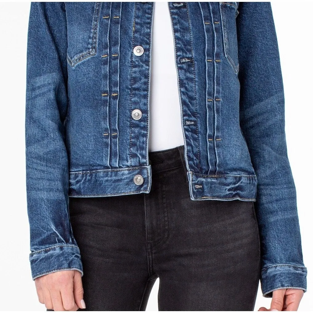 Earnest Sewn Women's Denim Jacket Blue Size X-Small sold by Zulily product image thumbnail 2
