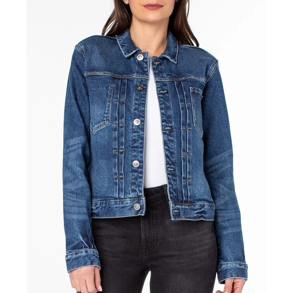 Earnest Sewn Women's Denim Jacket Blue Size X-Small sold by Zulily product image thumbnail 3