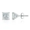 Auriya 18-karat Gold Lab Grown 1.80 carat TDW Princess Diamond Stud Earrings 4-Prong Martini Push-back sold by Zulily