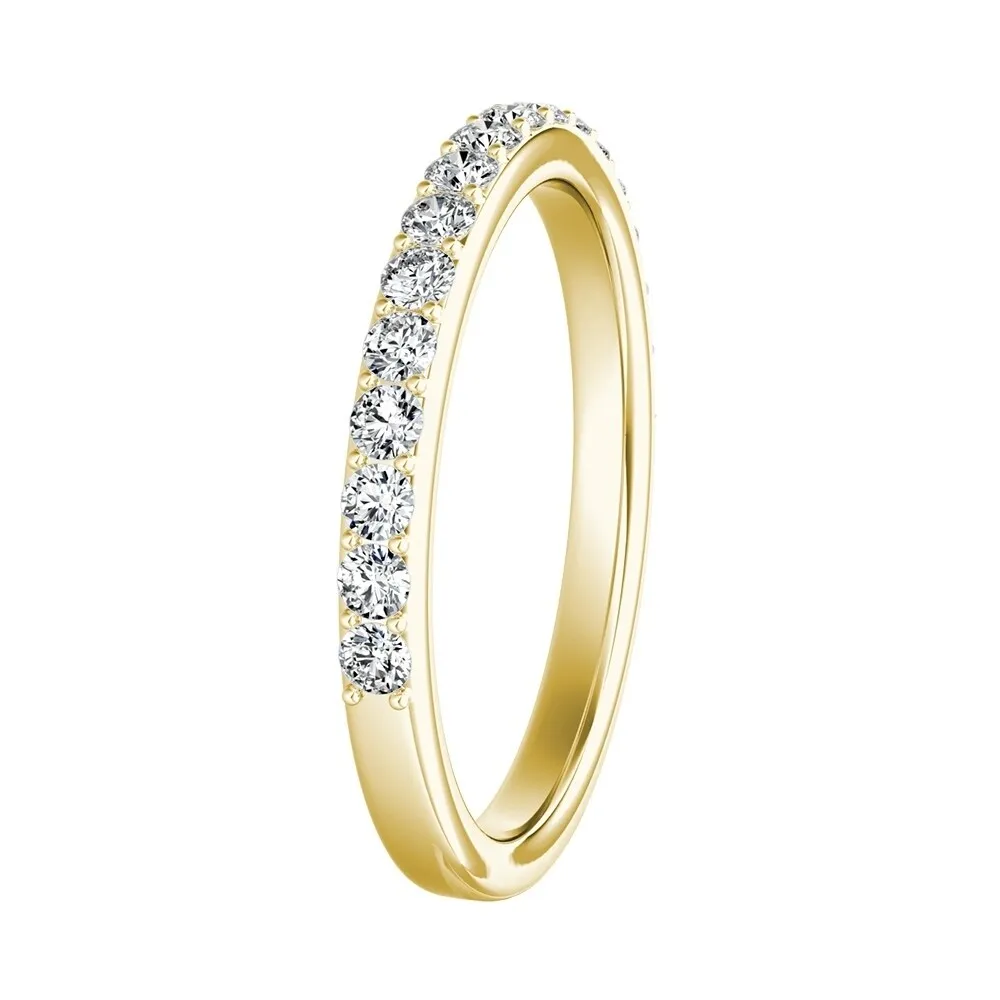 Auriya 3/8ctw Classic Diamond Wedding Band 18k Gold sold by Zulily product image thumbnail 4