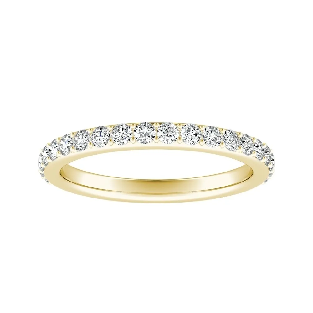Auriya 3/8ctw Classic Diamond Wedding Band 18k Gold sold by Zulily product image thumbnail 2