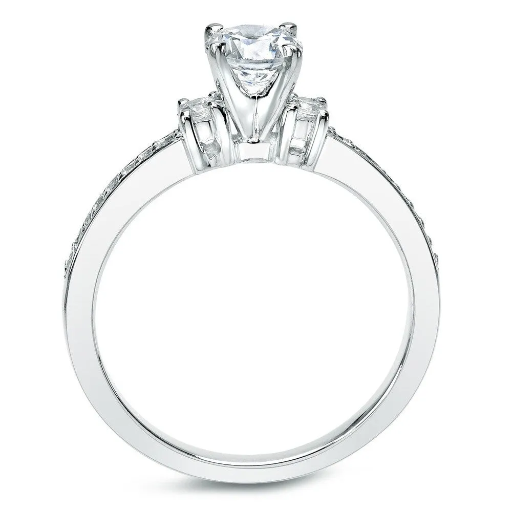 Auriya 14k Gold 1ctw Round Diamond Engagement Ring Set sold by Zulily product image thumbnail 4