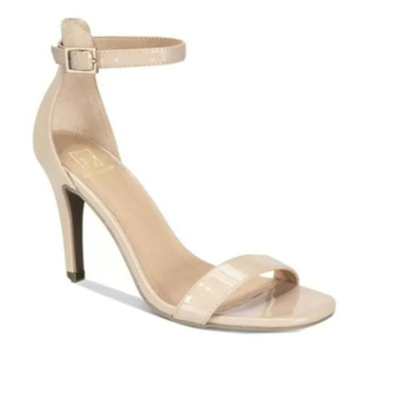 Material Girl Women's Blaire Solid Stiletto Dress Heels Beige Size 9.5 M sold by Zulily