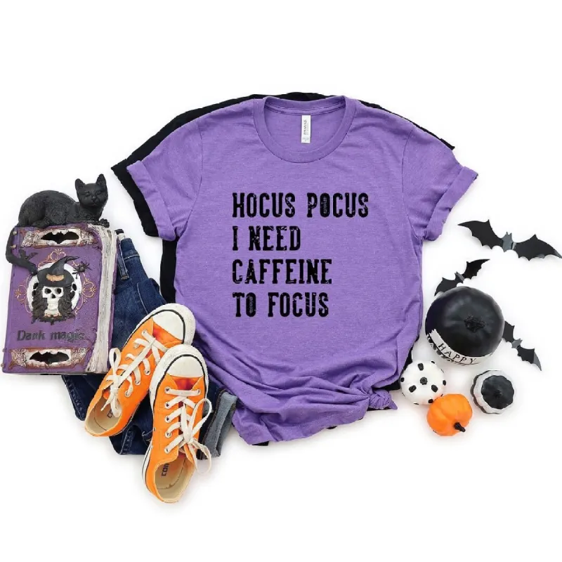 Hocus Pocus Caffeine Short Sleeve Tee sold by Zulily