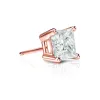 Auriya 14k Gold 3/4ct TDW Princess-Cut SINGLE STUD (1) Diamond Earring sold by Zulily