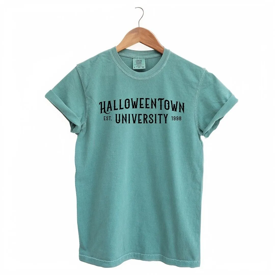 Halloween Town University Garment Dyed Tee sold by Zulily