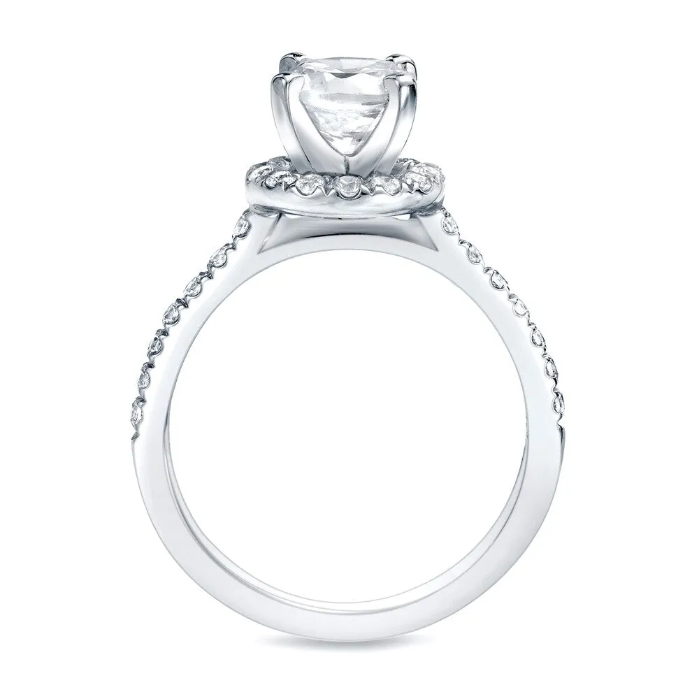 Auriya 14k Gold 1 1/2ctw Round Halo Diamond Engagement Ring Certified sold by Zulily product image thumbnail 4