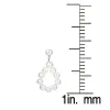 Sterling Silver with Freshwater Cultured Pearl Drop Earring sold by Zulily